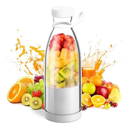 GEELO Portable Rechargeable 420ml Mini Blender