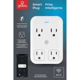 Smart Wi-Fi 4 Outlet Plug - 2 Independently Controlled
