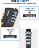 WORVE 2-PACK 4 Digit Outdoor Waterproof Combination Lock