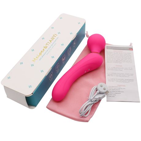 NEW, MEIPER & TIANYI Rechargeable Vibrator Sex Toy, PINK