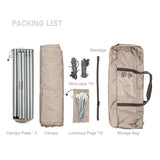 Naturehike Canopy Lightweight 4-6 Person Shelters for Camping Hiking