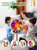 Magnetic Tiles Building Blocks 46pcs Advanced Set STEM Toys for 3+ Year