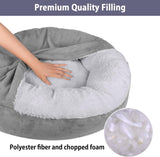 MICOOYO Cozy Cave Dog Cat Bed, Small