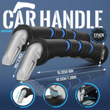 Milifox Car Door Handle Assist for Elderly, Portable Car Handle Support, Car Grip Handle to Help Get Out of Car for Seniors Handicap, 2 Pcs