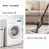 Lahome Modern Abstract Runner Rug - 2x6' Gray Washable Runners for Hallways Rugs for Living Room, Soft Non-Slip Contemporary Indoor Accent Laundry Room Carpet Runner for Gift Entryway Bedroom Door