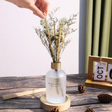 YISOWUH Reed Diffuser - Jasmine Tea 6.76o (200ml) 2 Packs Flower Essential Oil Reed Diffuser Set with 16 Sticks - Long Lasting Fragrance for Home Bedroom Bathroom Room Shelf Decor