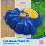 WELIN Balance Stepping Stones for Kids, 6pcs Crossing River Octopus Stone with Light, Indoor Outdoor Fitness Equipment, Balance Training Toy Obstacle Course, Birthday Gifts for Boys Girls Ages 3+