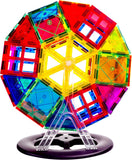 Magnetic Tiles Building Blocks 46pcs Advanced Set STEM Toys for 3+ Year