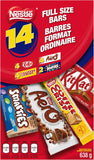 Nestlé Favorites Multipack Full Size Bars, 14 Count, 638 g