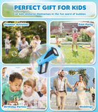 Bubble Gun - Bubble Machine for Kids - Toys Gifts for Boys Ages 3+
