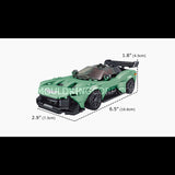 Mould King 27009 Vulcan Supercar Model Building Set | 369 PCS
