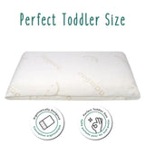 BabyWorks Toddler Pillow w/ Bamboo Pillowcase
