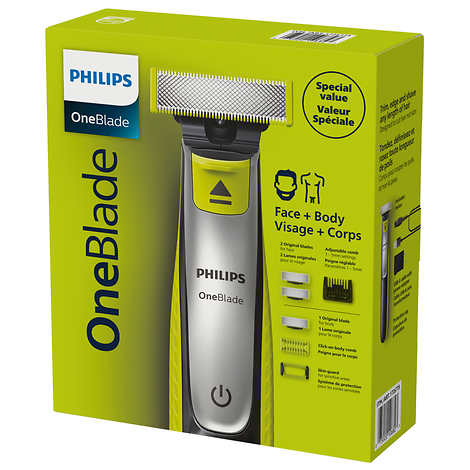 NEW SEALED Philips OneBlade Shaver Face+Body