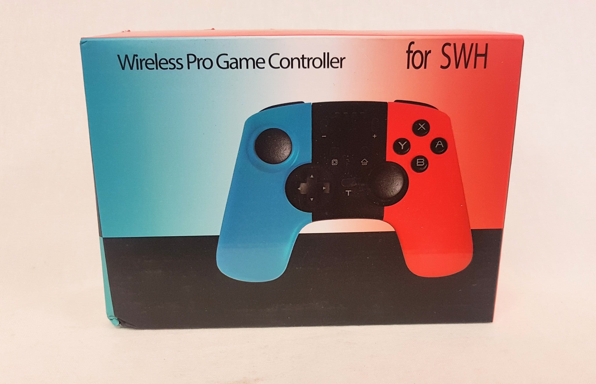NEW, SWH #8581-A Pro Game Joystick Controller, Red, Blue, Black