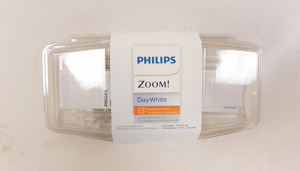 NEW, PHILIPS Zoom! DayWhite Tooth Whitening Gel, 3 syringes, 2.4ml each