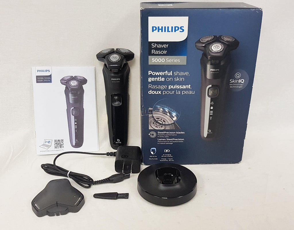 PHILIPS 5000 Series Wet & Dry Electric Shaver, S5588/25 NEW OPEN BOX