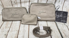 NEW, JuJuBe Unisex Vegan Leather 3 Baglets Set, Luminaire 18LA01LS