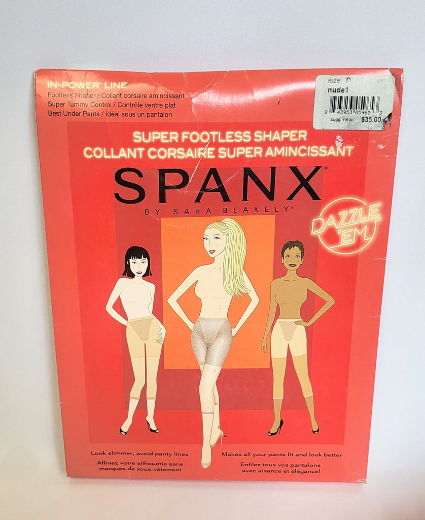 SPANX Sara Blakely 911 Tummy Control Super Footless Shaper - CHOOSE COLOR + SIZE