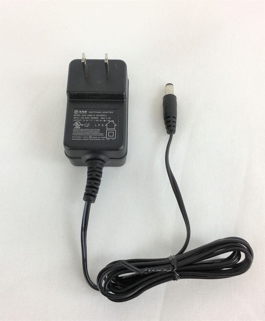 NEW, 12V 1.0A Switching Adapter Model ADS-12AM-12 12012EPCU Power Supply Charger