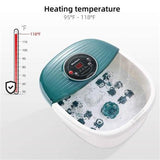 MAXKARE XKAM-SPA18 Foot Spa Massager w/ Full Roller, Heat & Bubbles
