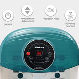 MAXKARE XKAM-SPA18 Foot Spa Massager w/ Full Roller, Heat & Bubbles