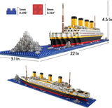 BIDIUTOY Titanic Ship building blocks Set