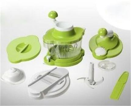 GENIUS Mix-Cutter Food Processor Set, RED