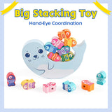 Wooden Magnetic Fishing Games for Kids 3D Fish Catching Counting Preschool Board Games Wooden Lacing Beads Montessori Toys for 2 3 4 5 6 Years Old Toddlers Boys and Girls 18PCS