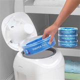 HATHWAY 4-PACK Diaper Pail 7-Layer Refills