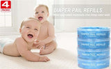 HATHWAY 4-PACK Diaper Pail 7-Layer Refills