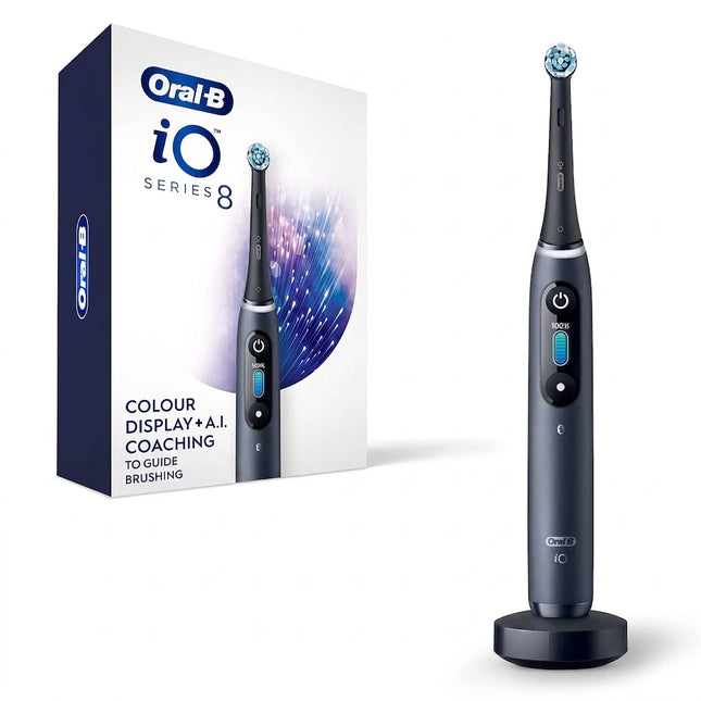 Oral-B iO Series 8 Electric Toothbrush - Black Onyx