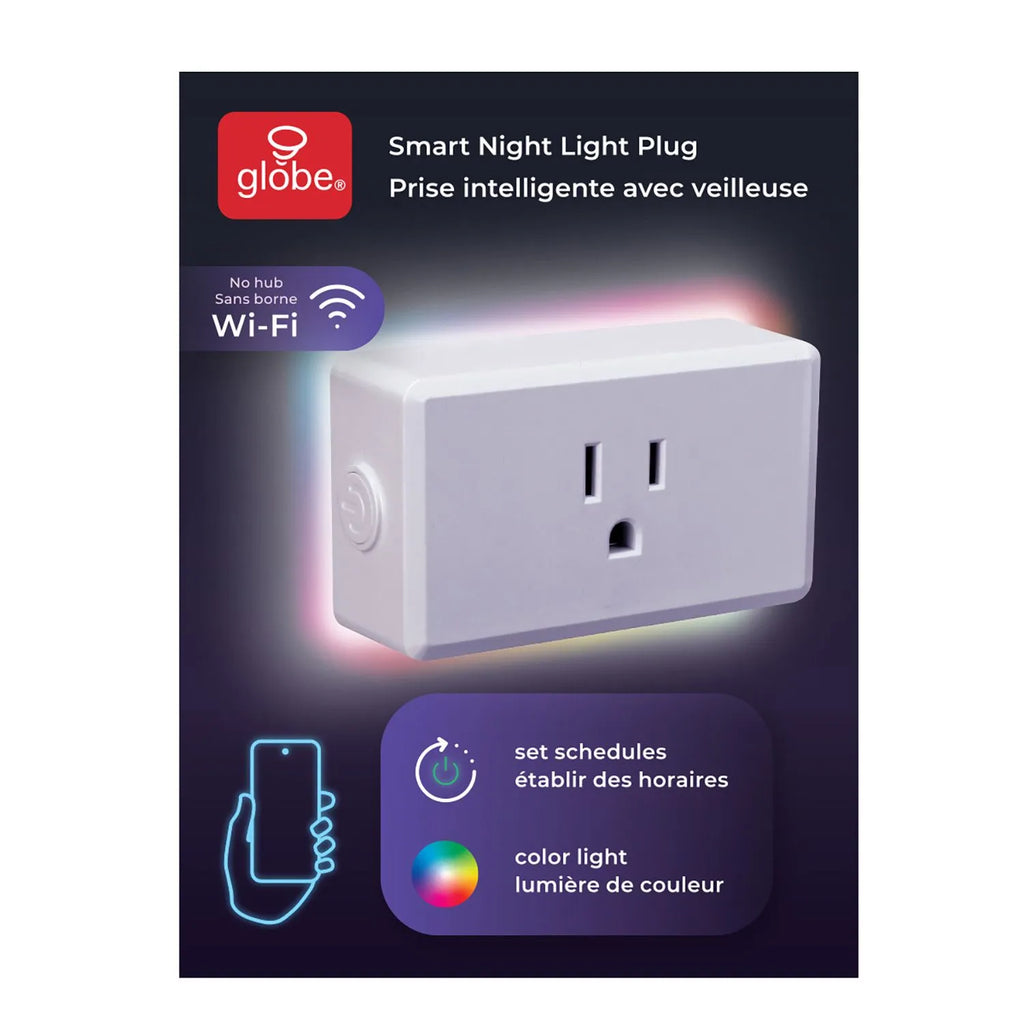 Globe Smart Wi-Fi Plug With RGB Night Light