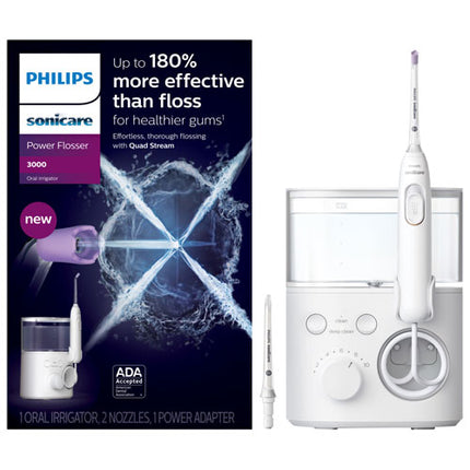 PHILIPS Sonicare 3000 Series Power Flosser, HX3711/20