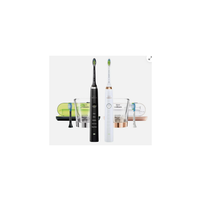Philips Sonicare DiamondClean Connected Series 9000 Electric Toothbrush, 2-pack HX9912/95