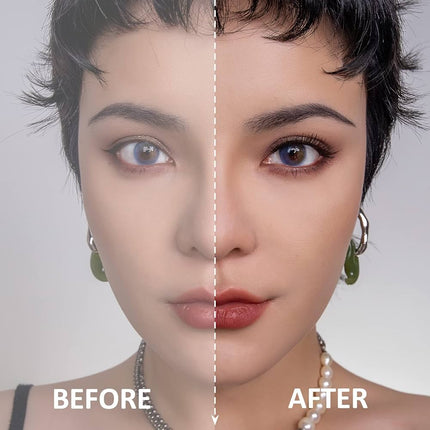 SIMER Dual Magnetic Eyelashes Soft 6-11mm False Lashes Natural Look 3D Mink Lash Extension Cat Eye Lashes Fluffy Self Adhesive Eyelashes