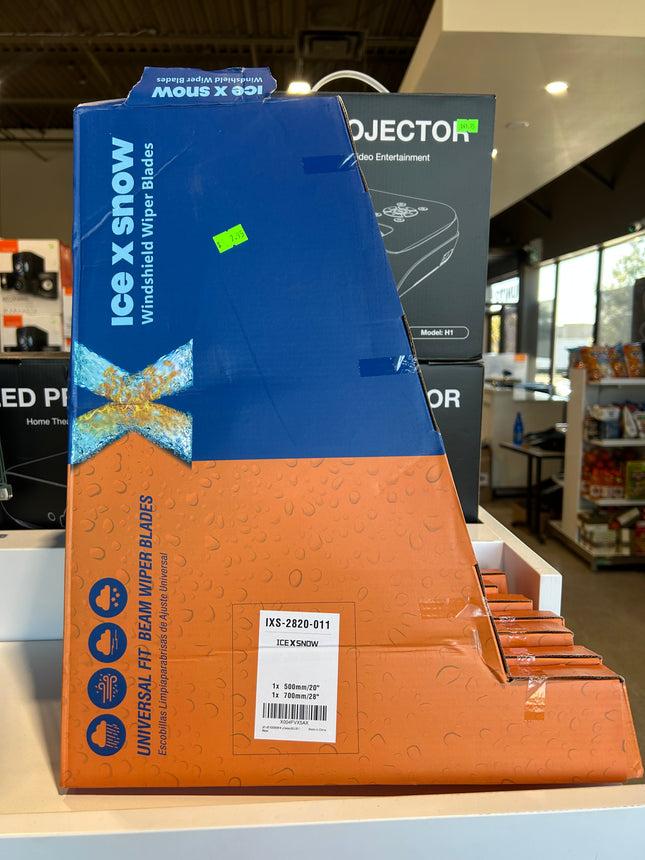 Ice X Snow Universal Fit Beam Wiper Blades Two Wipers Per Set 28 In And 20 In