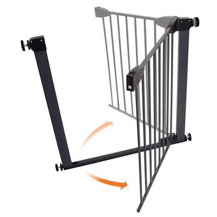 Dreambaby's Boston Metal Safety Gate 29.5-38" Wide, 29" Tall