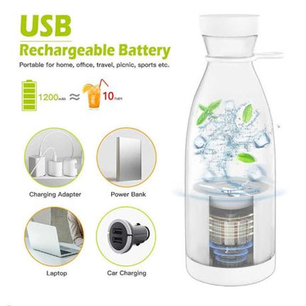 GEELO Portable Rechargeable 420ml Mini Blender