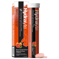 HYDRALYT EFFERVESCENT ELECTROLYTE TABLETS BLOOD ORANGE , 20 Tabs