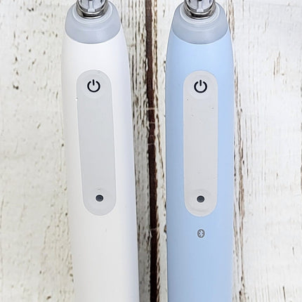 2X Oral-B iO Series 4 Electric Rechargeable Toothbrush Body ONLY - BLUE & WHITE