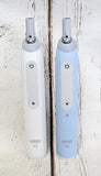 2X Oral-B iO Series 4 Electric Rechargeable Toothbrush Body ONLY - BLUE & WHITE