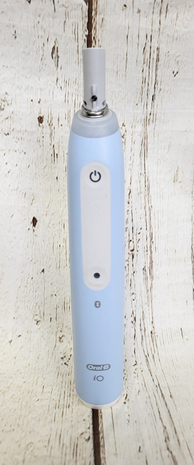 Oral-B iO Series 4 Electric Rechargeable Toothbrush Body ONLY w/ Charger - BLUE