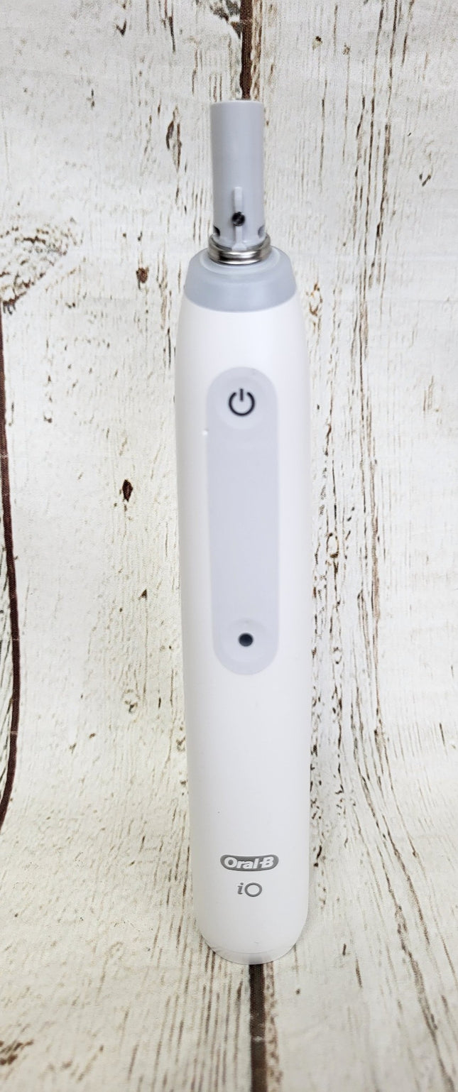 Oral-B iO Series 4 Electric Rechargeable Toothbrush Body ONLY w/ Charger - WHITE