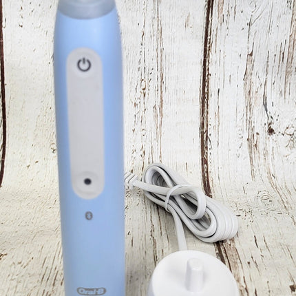 Oral-B iO Series 4 Electric Rechargeable Toothbrush Body ONLY w/ Charger - BLUE