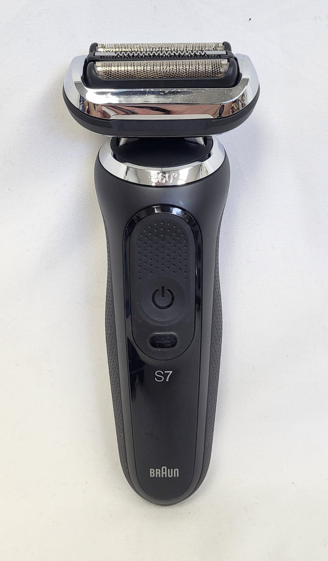 BRAUN S7 Series 5764 Electric Razor 360 with Charger- BLACK