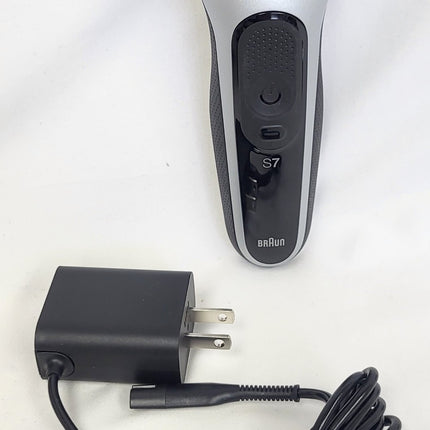 BRAUN S7 Series 5764 Electric Razor 360 with Charger - SILVER/BLACK