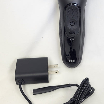 BRAUN S7 Series 5764 Electric Razor 360 with Charger- BLACK