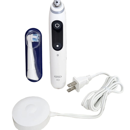 Oral-B iO7 Electric Toothbrush, for Clinically Proven Complete Protection, White, iO Series 7 Limited