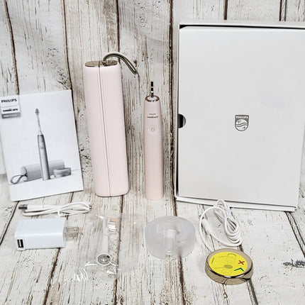 Philips Sonicare DiamondClean Prestige 9900, Rechargeable Electric Toothbrush with SenseIQ, Champagne, HX9990/11