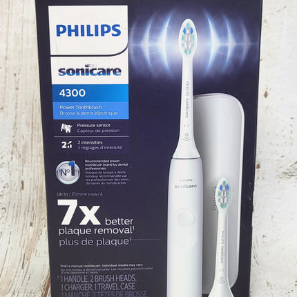 Philips Sonicare 4300 Series Sonic electric toothbrush HX3684/23